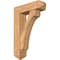 Ekena Millwork Legacy Arts and Crafts Smooth Bracket w/ Offset Brace, Western Red Cedar, 7 1/2"W x 26"D x 38"H BKT0806X26X38LEC03SWR - alternate 1